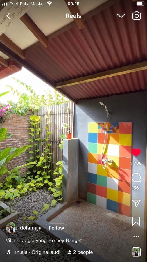 Villa Nextdoor Nature Bantul Buitenkant foto