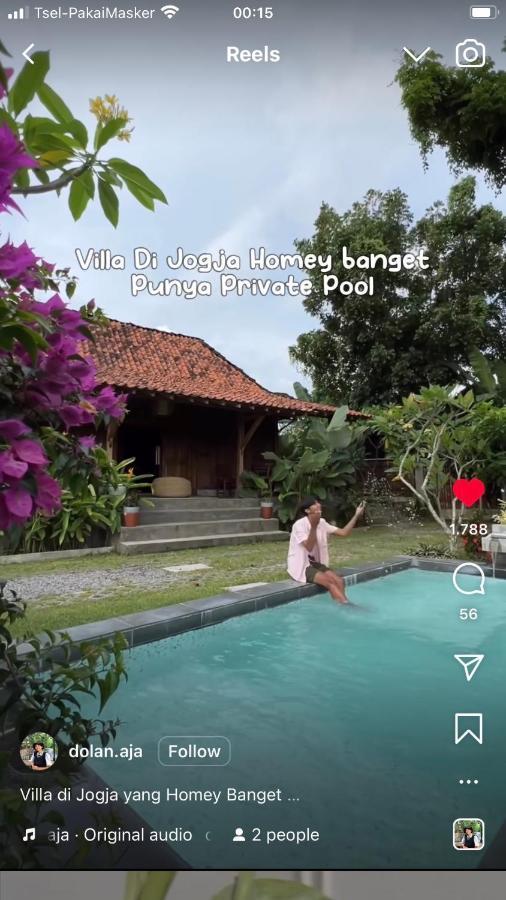 Villa Nextdoor Nature Bantul Buitenkant foto